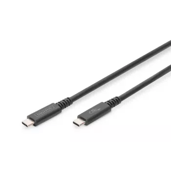 DIGITUS καλώδιο σύνδεσης USB 4.0 Type-C σε Type-C μέγιστη ανάλυση 8K 30Hz PD3.0 40Gbit/s 1m