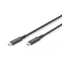 DIGITUS καλώδιο σύνδεσης USB 4.0 Type-C σε Type-C μέγιστη ανάλυση 8K 30Hz PD3.0 40Gbit/s 1m