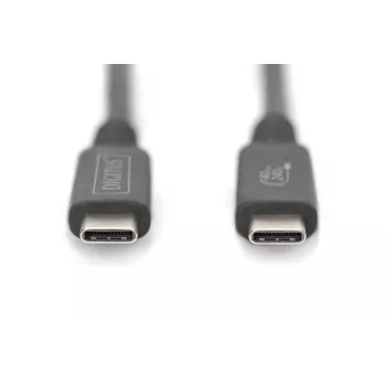 DIGITUS καλώδιο σύνδεσης USB 4.0 Type-C σε Type-C μέγιστη ανάλυση 8K 30Hz PD3.0 40Gbit/s 1m