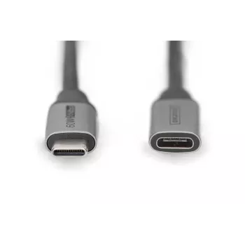DIGITUS καλώδιο επέκτασης USB-C/M σε USB-C/W PD60W Gen1 USB3.0 1m 4K@60Hz