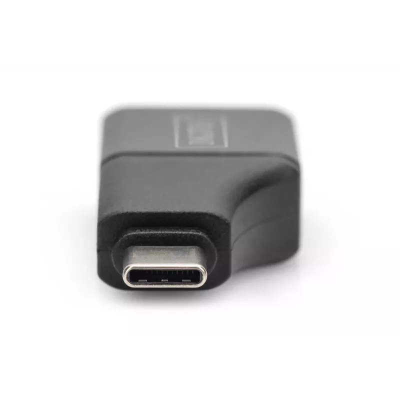 Digitus προσαρμογέας USB 4K USB-C σε HDMI-A μαύρο αλουμίνιο