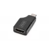 Digitus προσαρμογέας USB 4K USB-C σε HDMI-A μαύρο αλουμίνιο