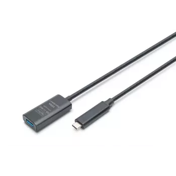DIGITUS ενεργό καλώδιο επέκτασης USB-C – 10G USB 3.2 Gen2 USB-C – USB-A (M/F) – 5 m