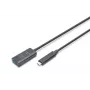 DIGITUS ενεργό καλώδιο επέκτασης USB-C – 10G USB 3.2 Gen2 USB-C – USB-A (M/F) – 5 m