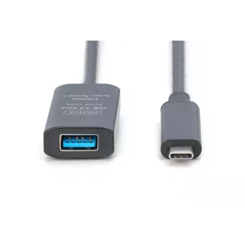 DIGITUS ενεργό καλώδιο επέκτασης USB-C – 10G USB 3.2 Gen2 USB-C – USB-A (M/F) – 5 m