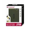 TRANSCEND StoreJet 25M3 2 TB SATA 2,5 inch USB 3.0 στρατιωτικό πράσινο