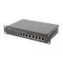 DIGITUS Switch Gigabit PoE 8 θυρών 10 ιντσών 8x10/100/1000Mbps RJ45 PoE 96W