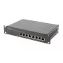 DIGITUS Switch Gigabit Ethernet 8 θυρών 10 ιντσών 8x10/100/1000Mbps RJ45