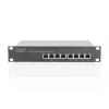 DIGITUS Switch Gigabit Ethernet 8 θυρών 10 ιντσών 8x10/100/1000Mbps RJ45
