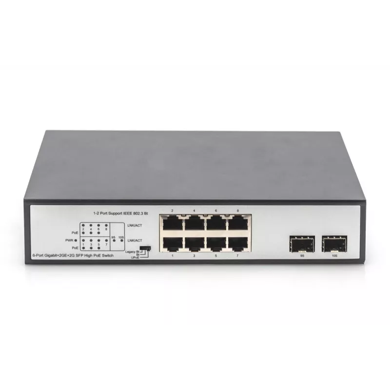 Unmanaged Switch Digitus DN-95140 8 θυρών Gigabit PoE