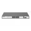 DIGITUS Switch Fast Ethernet PoE 16 θυρών PoE + 2 Combo. Προϋπολογισμός PoE 250 W