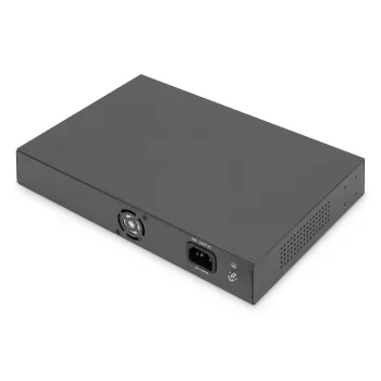 DIGITUS Switch PoE 16 θυρών 10/100 Mbit/s 16 x 10/100 Mbit/s θύρες PoE RJ45, 1x GE RJ45, 1x SFP