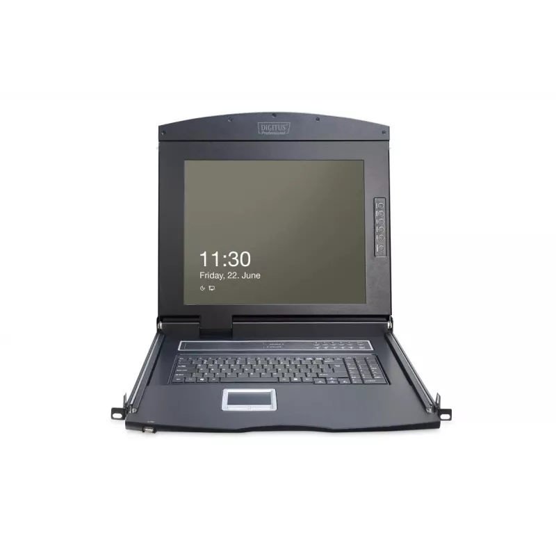 DIGITUS Modular Κονσόλα 17 TFT & Touchpad χωρίς πληκτρολόγιο χωρίς μονάδα KVM