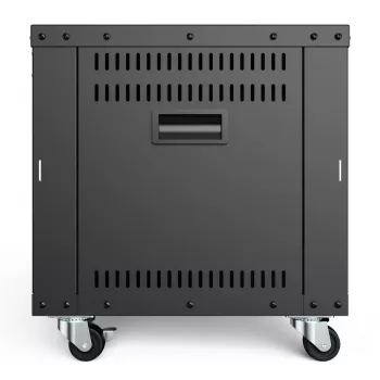 DIGITUS 8U AVS-Rack 420x507x460mm οπές με σπείρωμα ροδάκια μαύρο