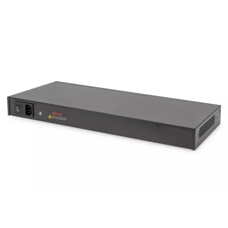 DIGITUS Switch Gigabit Ethernet με PoE Injector 24 θυρών L2 Managed 2 SFP Upload
