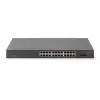 DIGITUS Unmanaged Switch PoE - 24 θυρών Gigabit + 2 θυρών Gigabit SFP