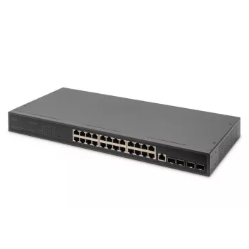 DIGITUS Switch 24 θυρών GE 4 SFP+ UPLINK L2+ 10/100/1000