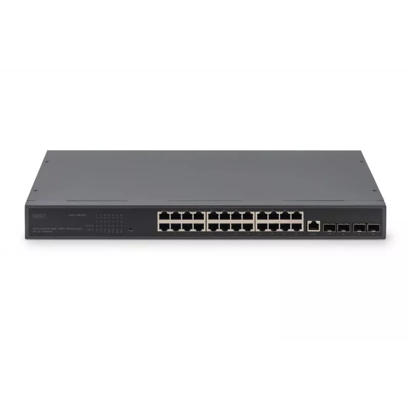 DIGITUS Switch 24 θυρών GE 4 SFP+ UPLINK L2+ 10/100/1000