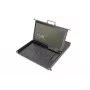 DIGITUS Modular Κονσόλα HD LCD TFT με KVM 1 θύρας, RAL 9005 μαύρο - πληκτρολόγιο GE