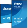 Οθόνη ψηφιακής σήμανσης iiyama 86 ιντσών 4K UHD LCD Android 24/7