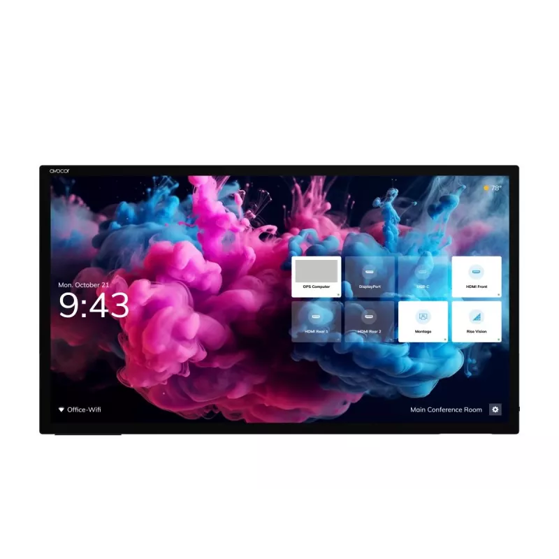 AVOCOR Avh-8620 86in 4k Glass LED Διαδραστική οθόνη