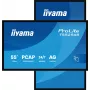 iiyama T5529AS-B1AG Οθόνη ψηφιακής σήμανσης σχεδίαση kiosk 138,7 cm (54,6 ίντσες) LED Wi-Fi 450 cd/m² 4K Ultra HD μαύρη οθόνη αφής ενσωματωμένος επεξεργαστής Android 24/7
