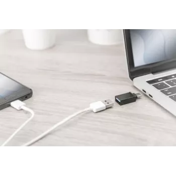 DIGITUS Προσαρμογέας USB Type-C, Type-C σε A SuperSpeed, μαύρο