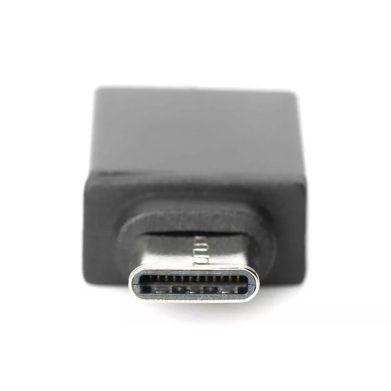 DIGITUS Προσαρμογέας USB Type-C, Type-C σε A SuperSpeed, μαύρο