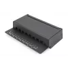 DIGITUS Patch Panel CAT6 8-Port θωρακισμένο Μαύρο