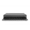 Patch Panel Digitus Desktop CAT 6A Κλάση EA θωρακισμένο Μαύρο