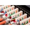 Patch Panel Digitus Desktop CAT 6A Κλάση EA θωρακισμένο Μαύρο