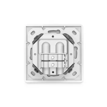 DIGITUS CAT6A Κλάση EA Πρίζα δικτύου, θωρακισμένη 2x RJ45, LSA, λευκό, χωνευτή, 8 κατευθύνσεις
