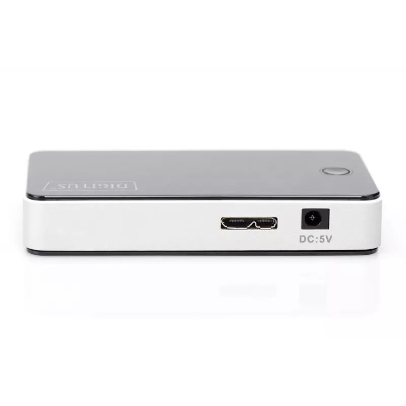 DIGITUS Hub USB 4-Port USB 3.0 Εξωτερικό Μαύρο Γυαλιστερό