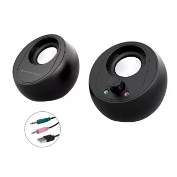 Conceptronic BJORN Ηχεία υπολογιστή 2.0 καναλιών με Bluetooth, 10 W