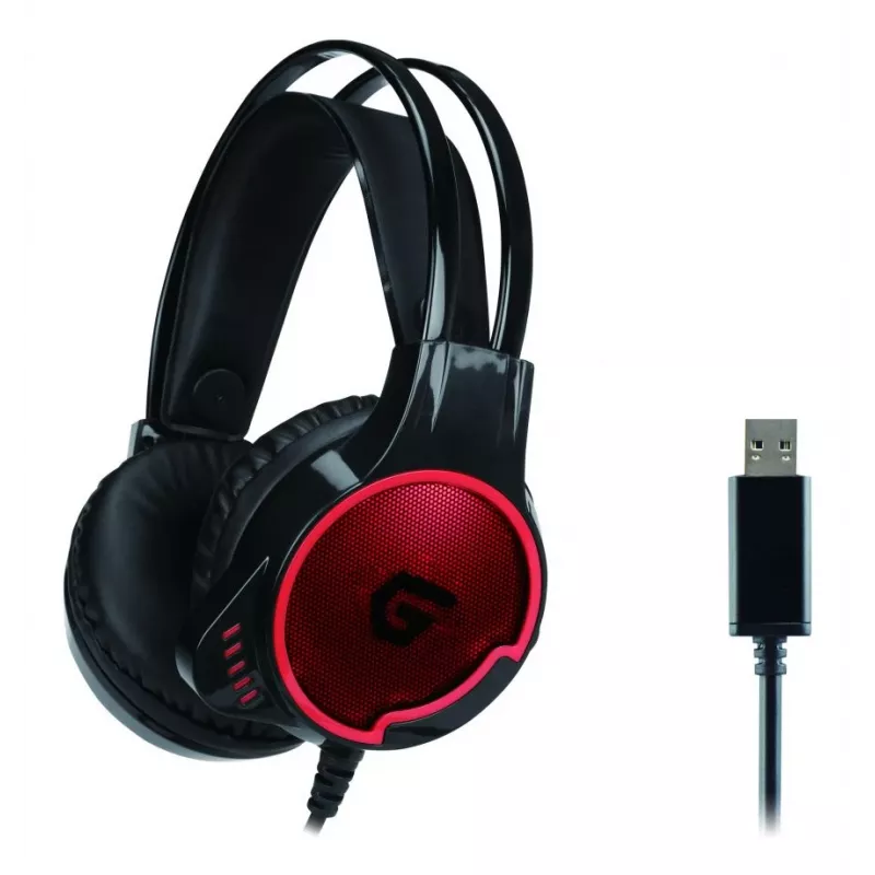 Conceptronic ATHAN U1, Ακουστικά gaming USB 7.1 καναλιών Surround Sound