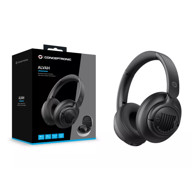 Conceptronic Bluetooth Stereo Headset με ενεργή ακύρωση θορύβου