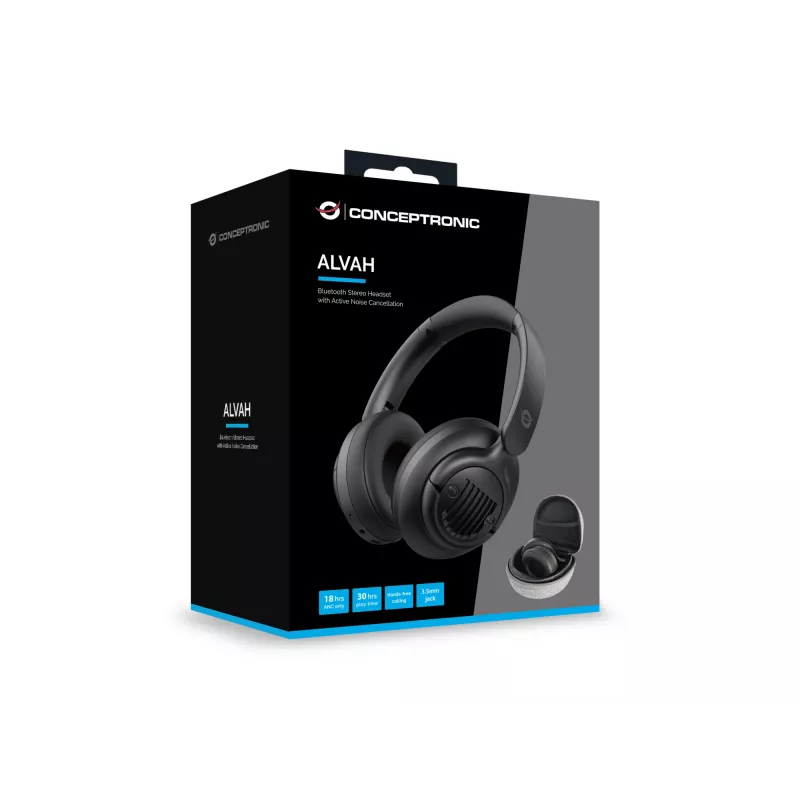 Conceptronic Bluetooth Stereo Headset με ενεργή ακύρωση θορύβου