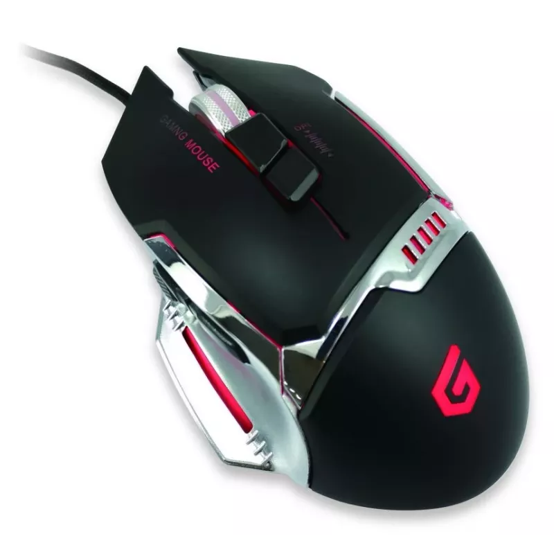Conceptronic DJEBBEL 8, Gaming USB Ποντίκι, 8 προγραμματιζόμενα κουμπιά, 4000 DPI