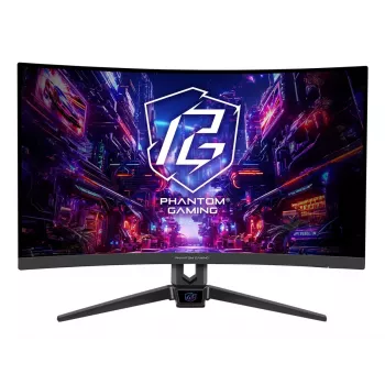 ASROCK Gaming Οθόνη - Pg27frs1a - 27 ίντσες - 1920x1080 FHD - Curved 280 Hz - Μαύρο