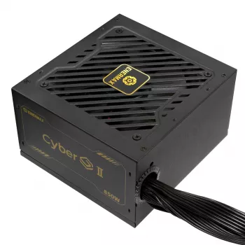 Enermax CyberG II ERV850G-AHG-NAC τροφοδοτικό υπολογιστή, 850 W, 80 Plus Gold, μη αρθρωτό, ATX, σύνδεσμος GPU υψηλής ισχύος 12 ακίδων, μαύρο