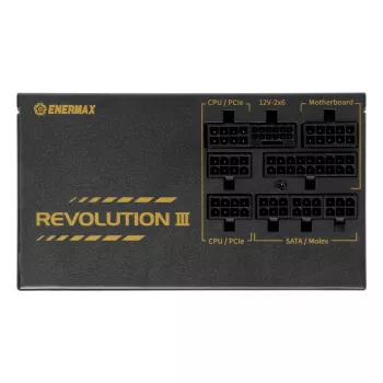 Τροφοδοτικό ENERMAX ERV650G-AHG-MAC 650 W 20+4-Pin ATX πλήρως modular 80 PLUS Gold Μαύρο