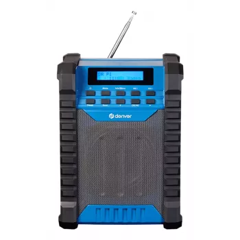 DENVER ELECTRONICS Wrd-60 ραδιόφωνο εργοταξίου DAB+ με Bluetooth και λειτουργία φωτισμού