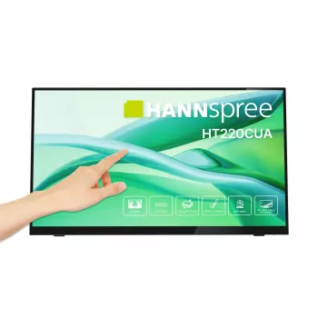 Hannspree HT220CUA οθόνη υπολογιστή 54,5 cm (21,4 ίντσες) 1920 x 1080 pixel Full HD LED οθόνη αφής μαύρο