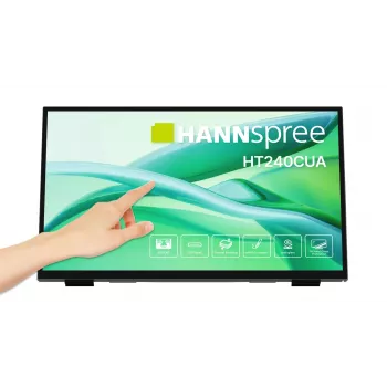 Hannspree HT240CUA οθόνη υπολογιστή 60,5 cm (23,8 ίντσες) 1920 x 1080 pixel Full HD LED οθόνη αφής μαύρο