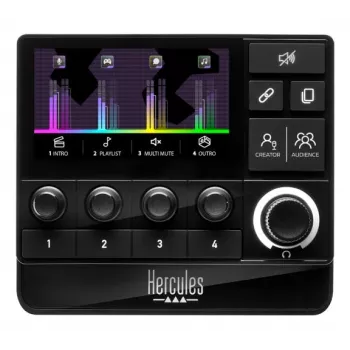 Hercules Stream 200 XLR Μαύρο 9 πλήκτρα
