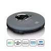 Προσωπικό CD player Lenco CD-400GY Ανθρακί Υποστήριξη MP3 Αντοχή στους κραδασμούς 40s