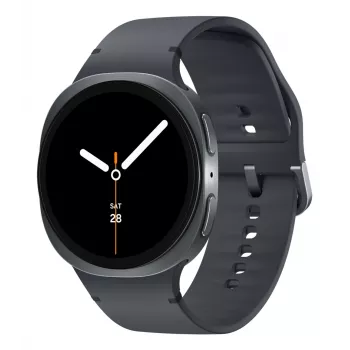 Samsung Galaxy Watch8 SM-L330 44 mm smartwatch, 3,81 cm (1,5 ίντσες) AMOLED 480 x 480, οθόνη αφής, 32 GB, Wi-Fi, Bluetooth, GPS, Wear OS, γραφίτης