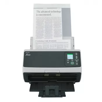 Ricoh fi-8190 Σαρωτής ADF + Τροφοδοσία μεμονωμένων φύλλων 600 x 600 DPI A4 Μαύρο, Γκρι
