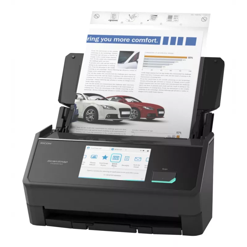 Ricoh ScanSnap IX2500 Σαρωτής ADF 600 x 600 DPI A4 Μαύρο