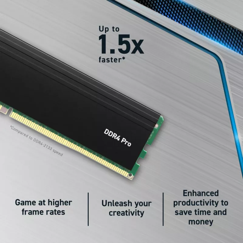 Crucial Pro 32GB DDR4-3200 CL22 UDIMM μνήμη RAM για desktop (CP32G4DFRA32A)